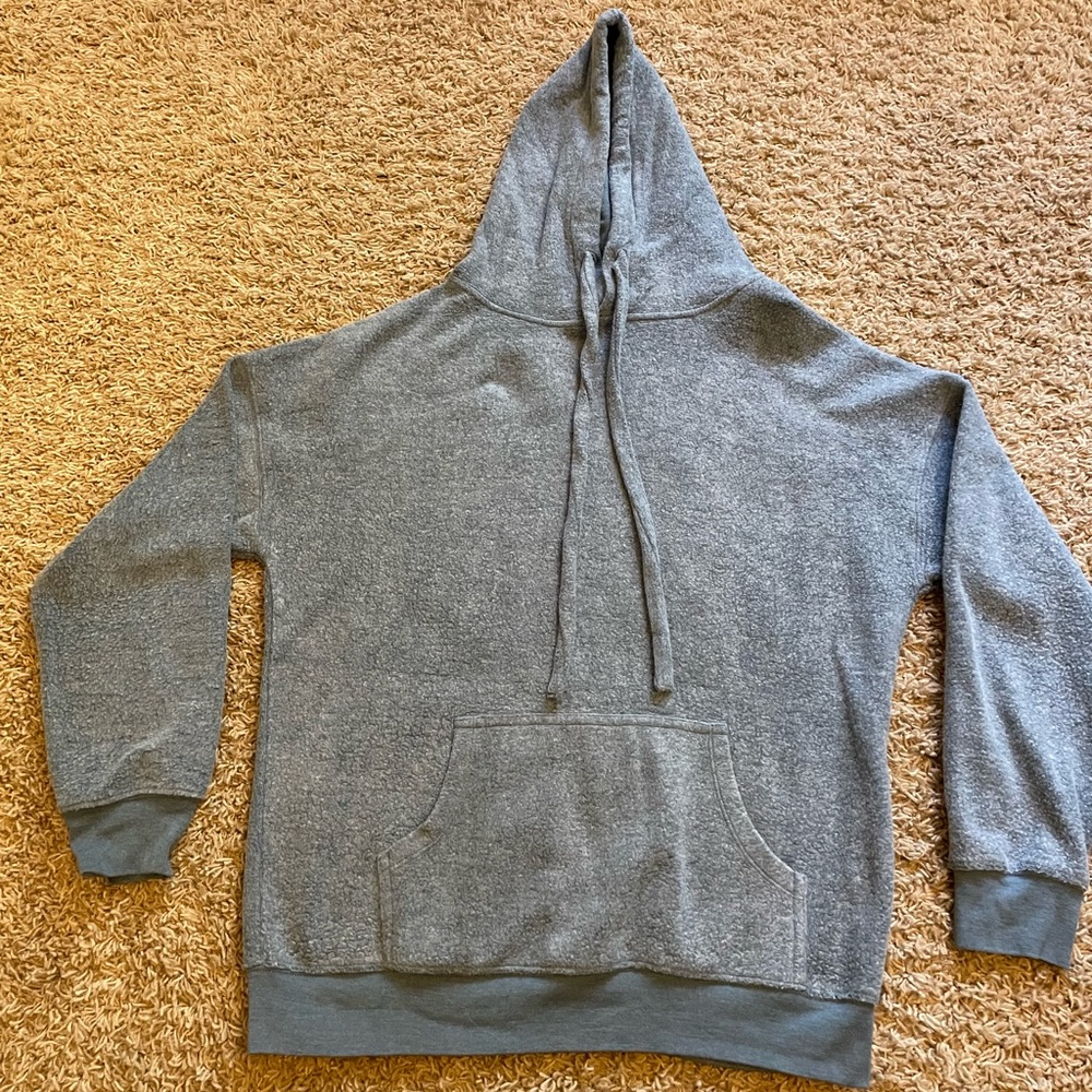 medium blue soft serve hoodie